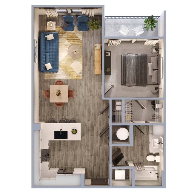 Floorplan - Maren Apartments