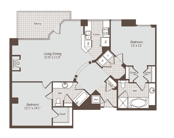 Floorplan - Bennett Park