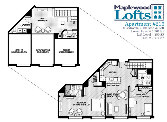 Floorplan - Maplewood Lofts