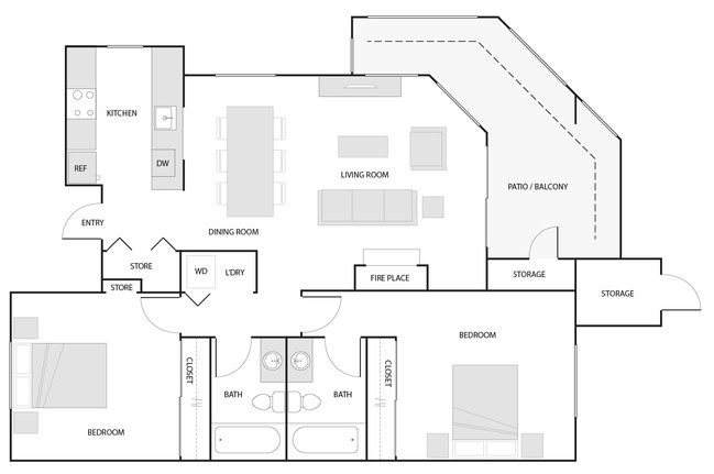 Floorplan - Indian Creek