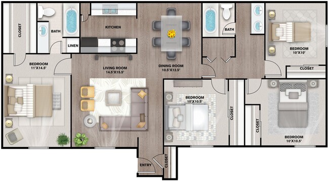 Floorplan - The Estates at Avenstar