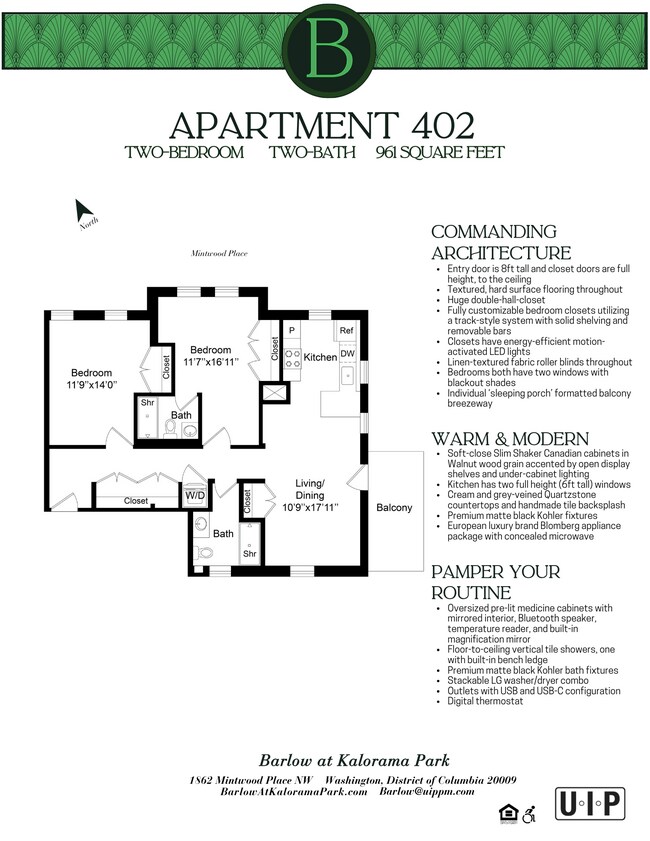 Floorplan - The Barlow at Kalorama Park