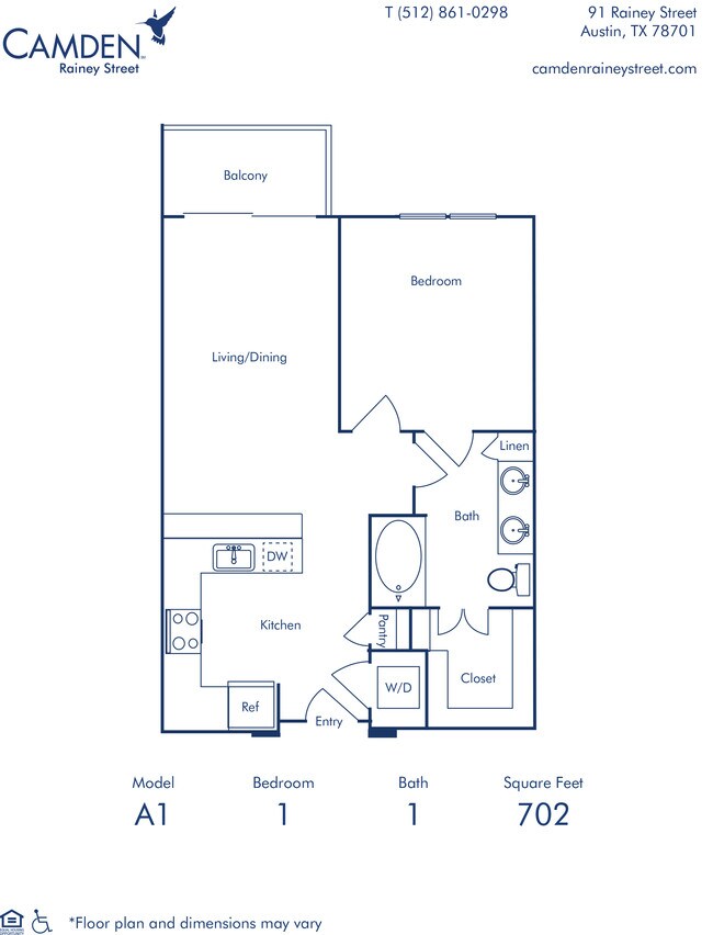 Floorplan - Camden Rainey Street