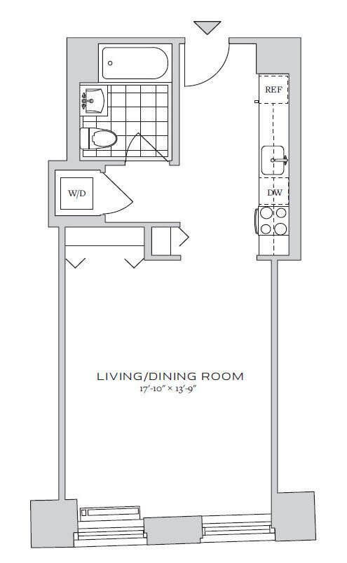 Floorplan - 70 Pine Apartments