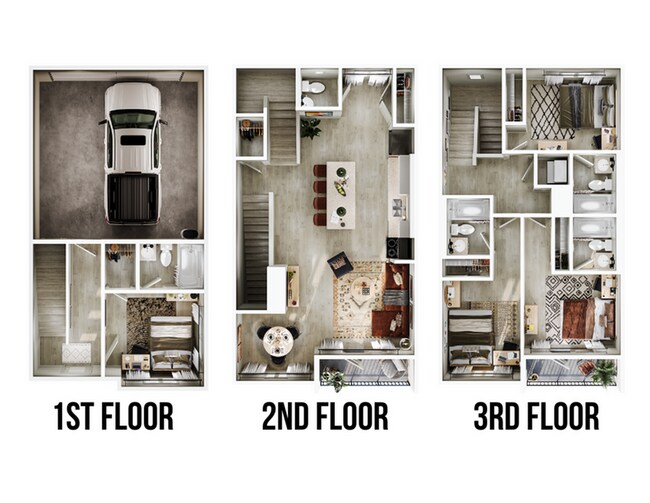 4 Bed Townhomes - The Townhomes at The Timbers