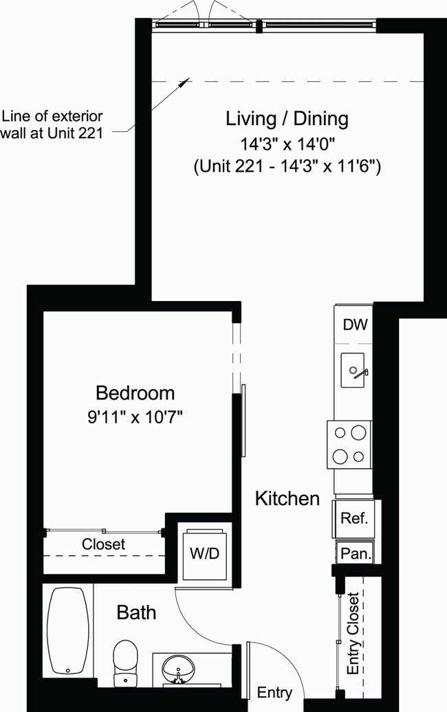 Floorplan - Chloe on Madison