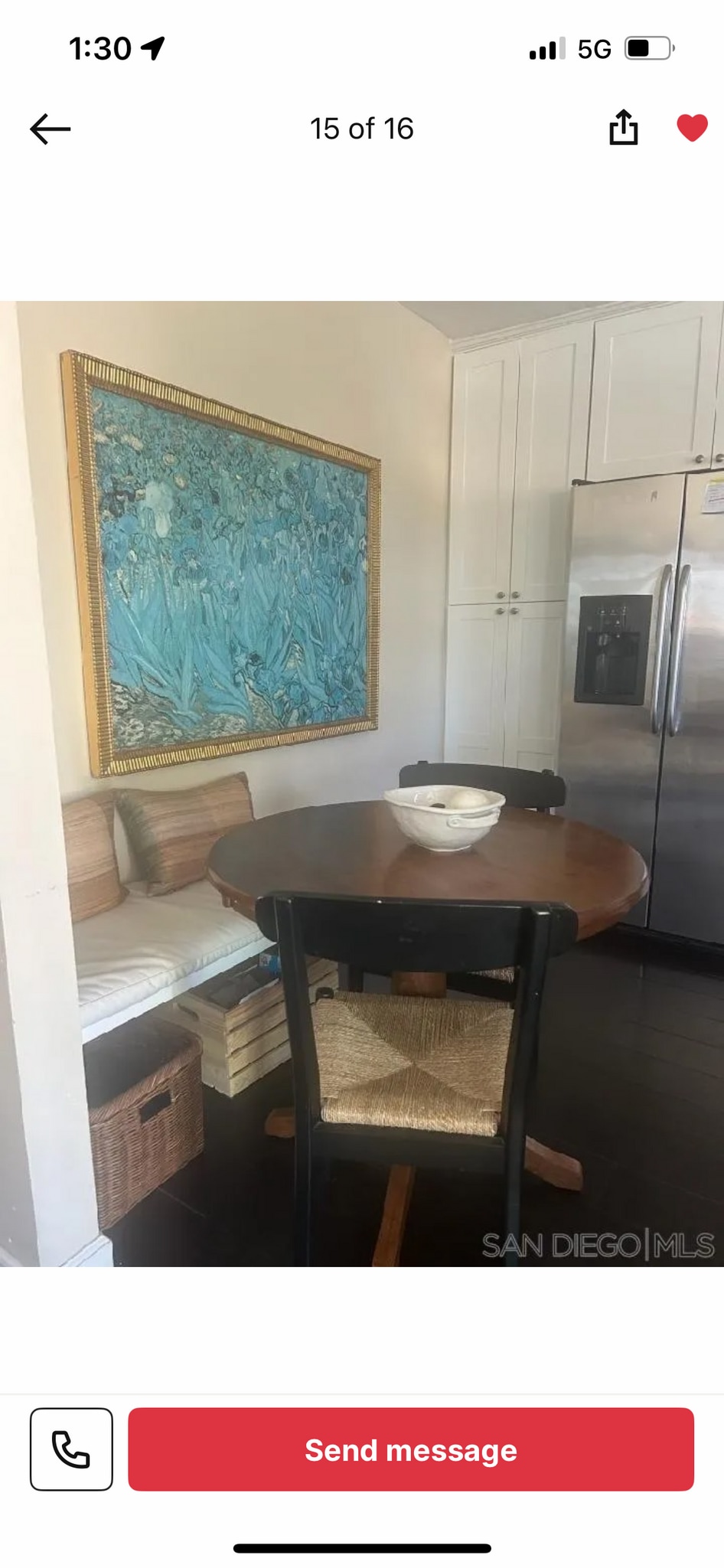 Built-in dining nook. - 357 Winsome Pl