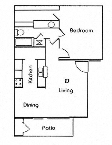 Floorplan - Brookbend Apartments