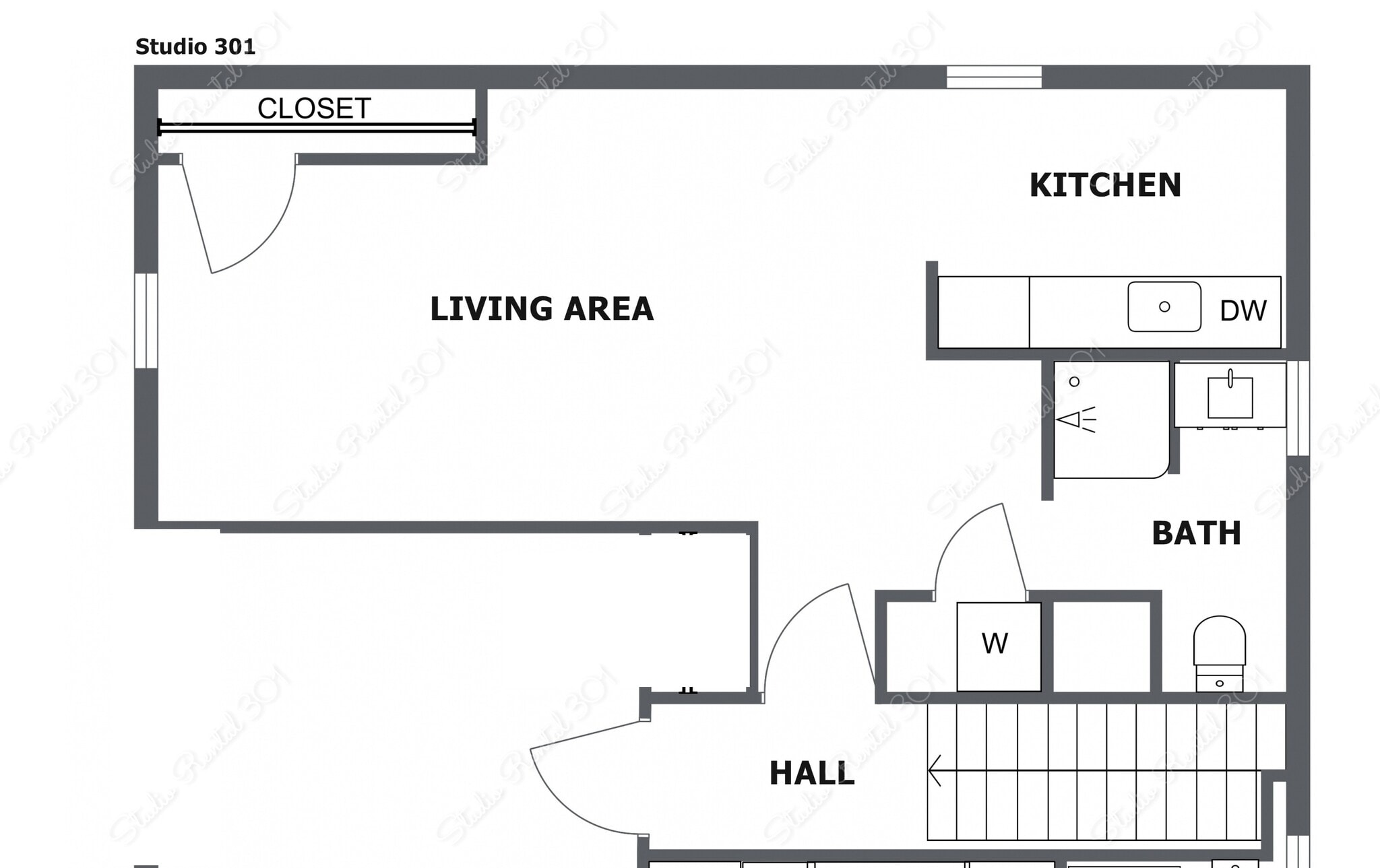 Open Floorplan - 9 Pulaski St