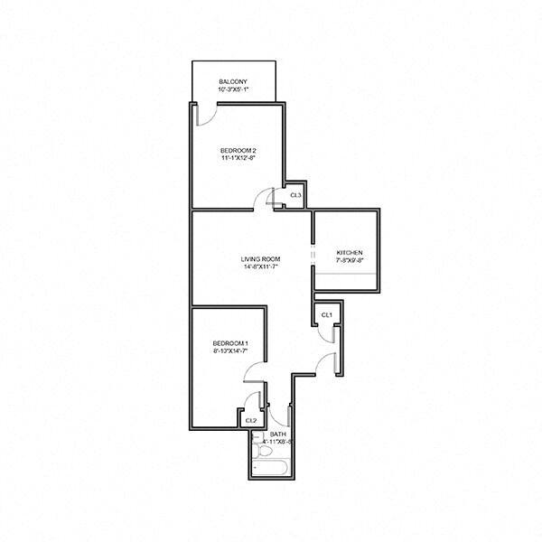 Floorplan - University Commons