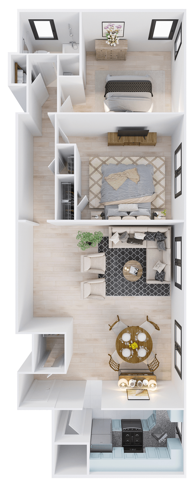 Floorplan - Kimbrough Towers