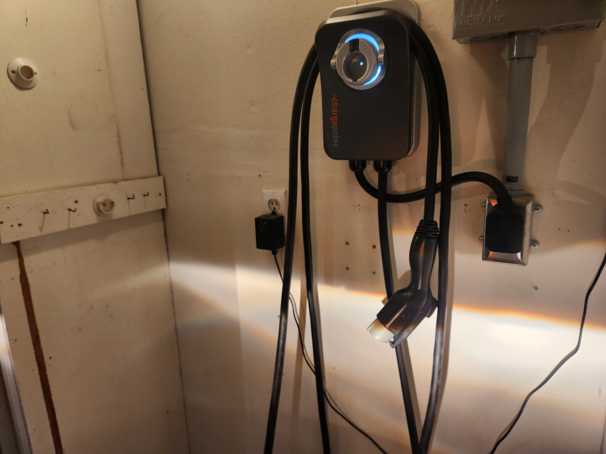 Electric car charger - 8040 E Snapdragon Ln