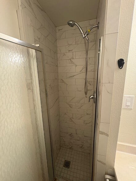 Recently remodeled shower - 23162 Smith Rd