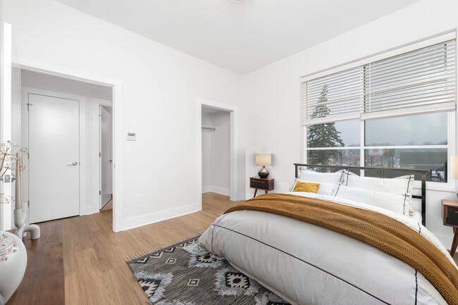 Virtually Staged Bedroom - Southtown Lofts