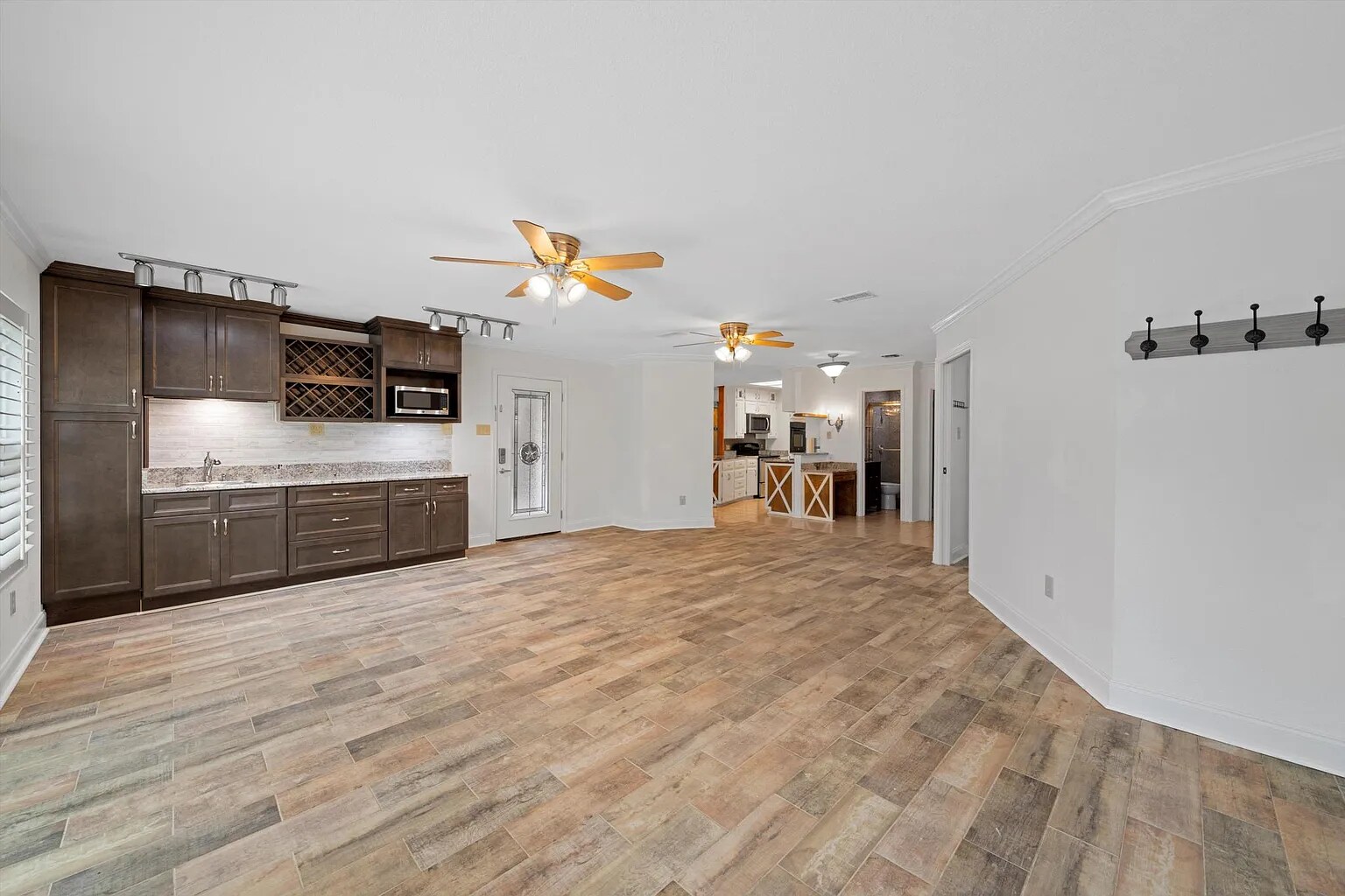 Second Living Area With Wet Bar Opens To Back Covered Patio - 273 Leafy Hollow Ln