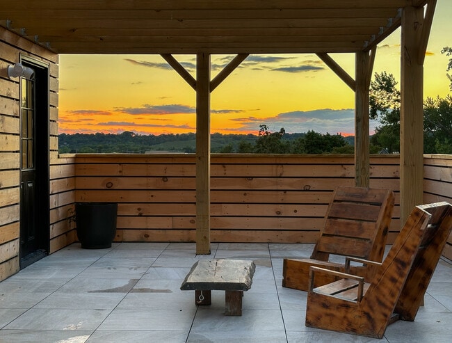 Sunset from rooftop - 3154 6th Ave