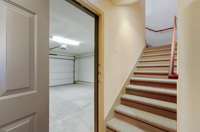 Stairs on the ground floor with spacious garage - Tinsley Place