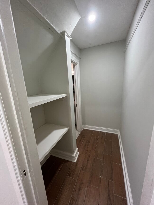 Built-in storage - 1061 Clay Ave