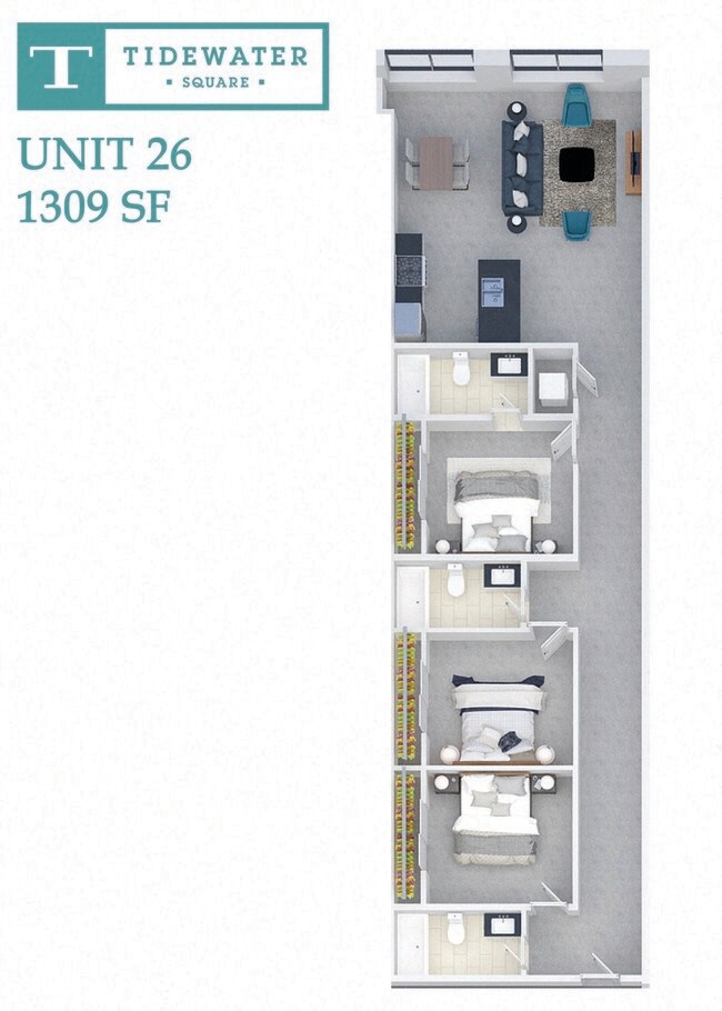 Floorplan - Tidewater Square