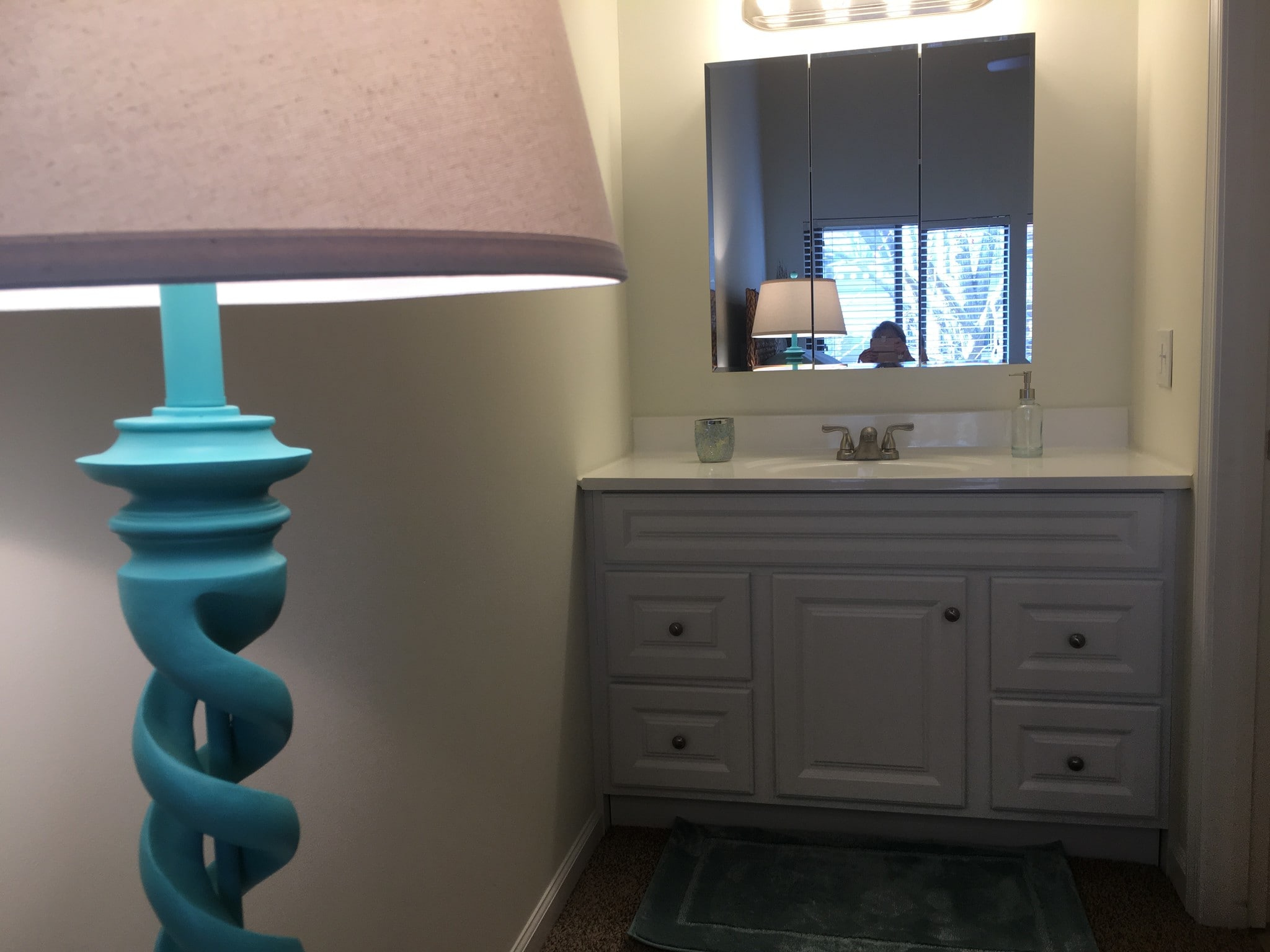 Upper level vanity - 438 Ocean Pky