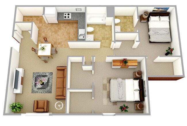 2 Bedroom - Meadowood