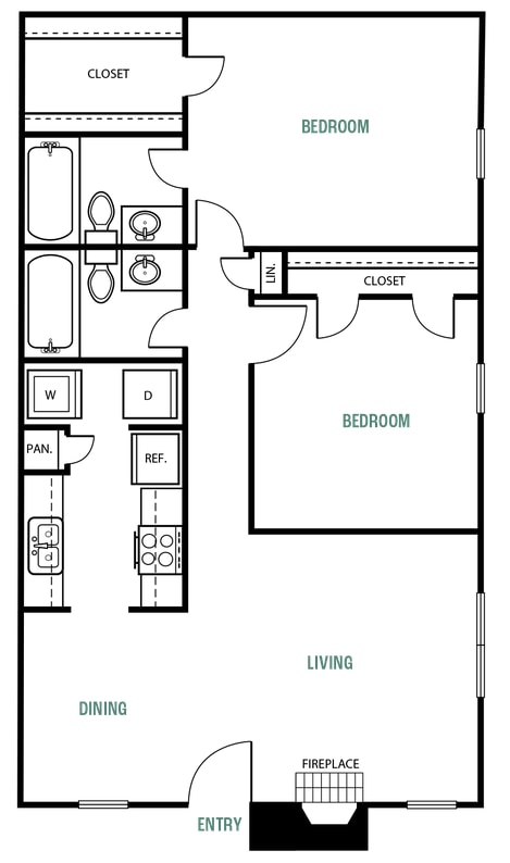 Floorplan - Gable Point