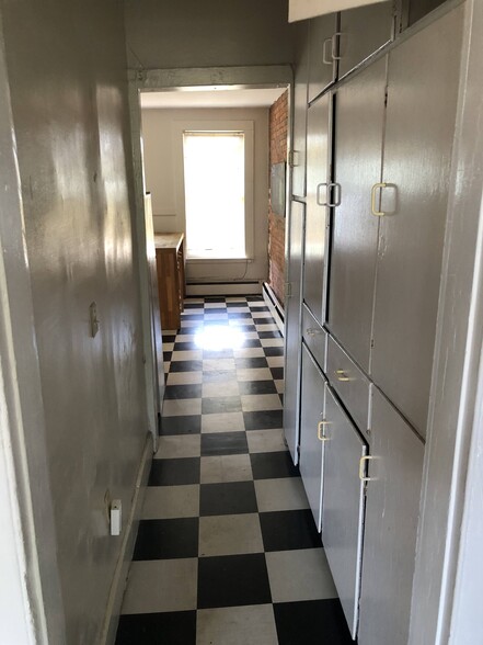 Hallway into kitchen - 204 Wooster St