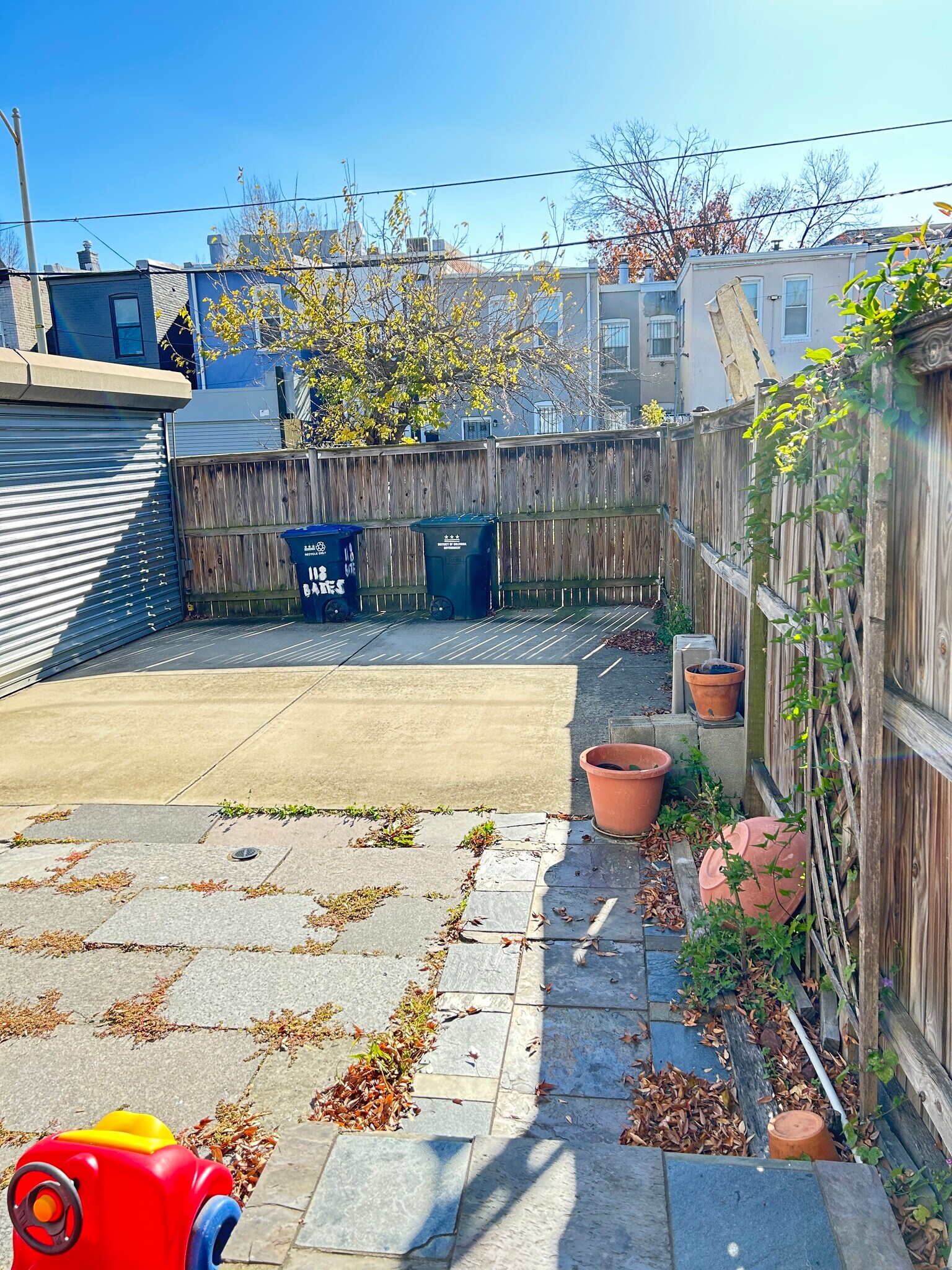 Garage/Patio - 118 Bates St NW