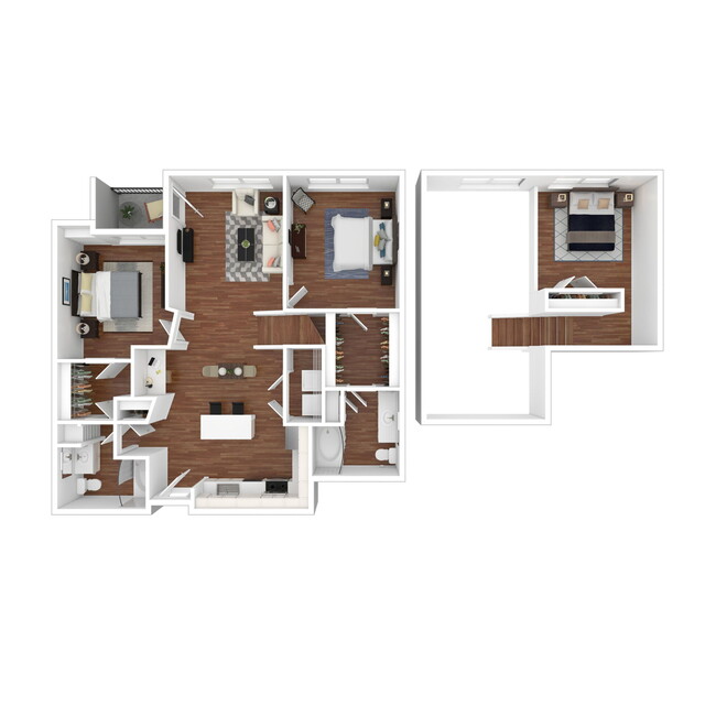 Floorplan - 7166 at Belmar