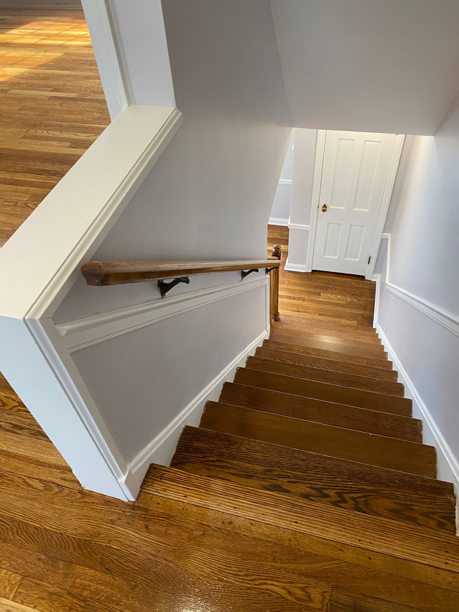 Stairs to main floor - 2529 Broad Blvd