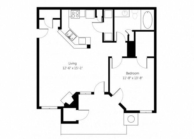 Floorplan - Lincoln Villas on Memorial