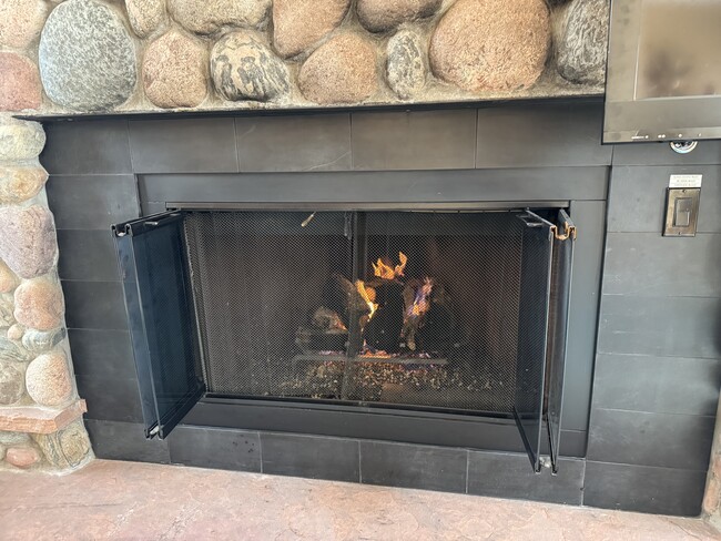 Gas fireplace - 1881 Lions Ridge Loop