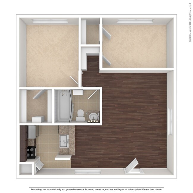 Floorplan - Loreto Apartment Homes