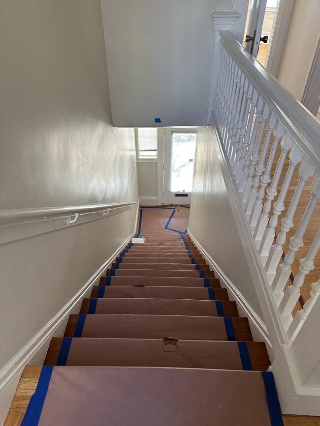 Inside interior stairs - 1271 10th Ave