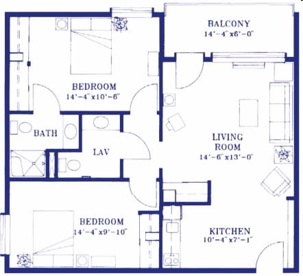 2BR/1BA - King City Senior Village