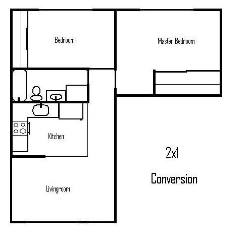 2bdrm Conveersion - Eagle Pointe Apartments