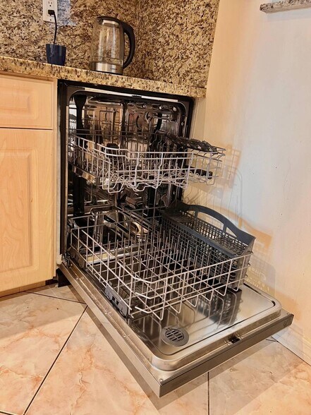 Newer dishwasher interior - 201 178th Dr