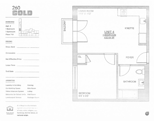 Floorplan - 260 Gold