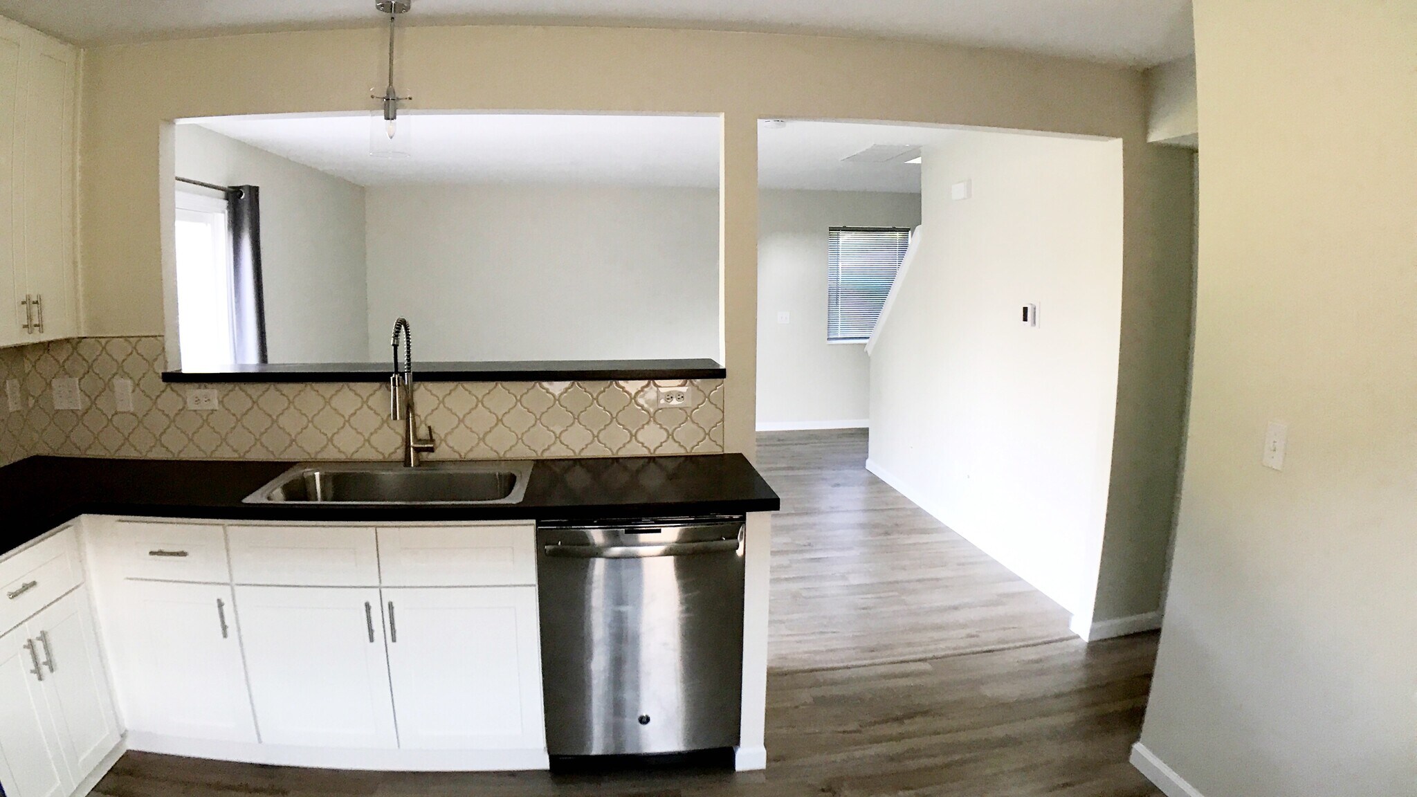 Kitchen opens to family room - 3027 Abby Way