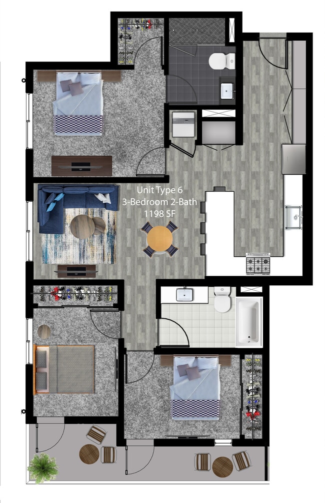 Floorplan - 5122 Maplewood