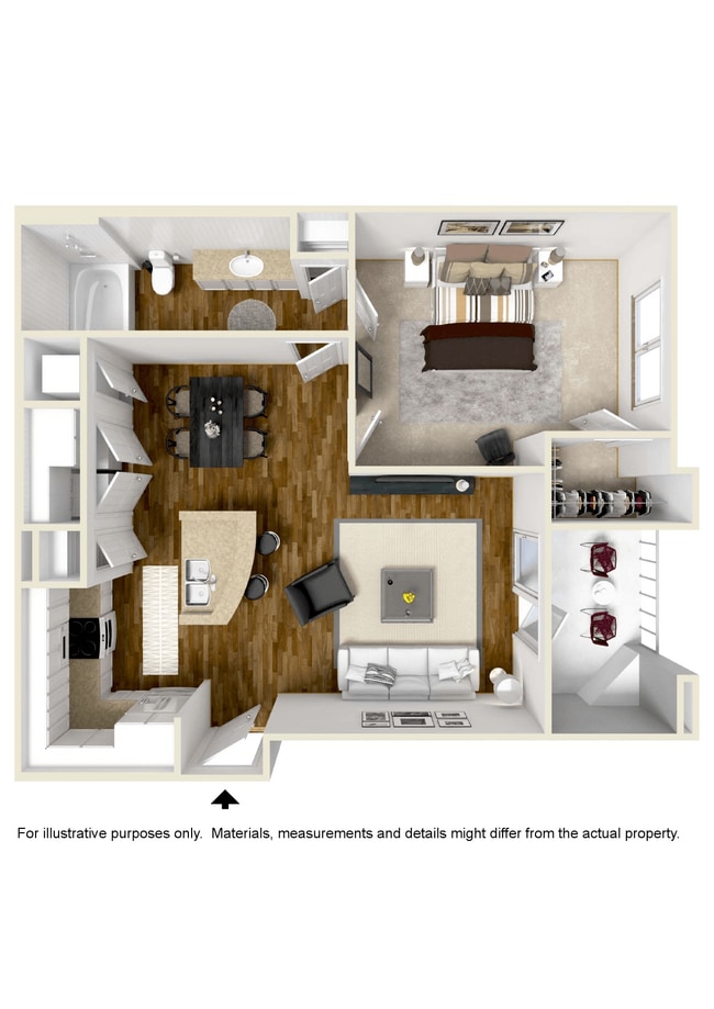Floorplan - Audubon Park Apartment Homes