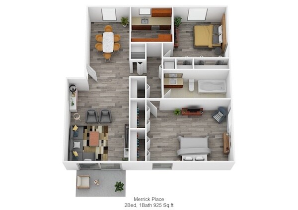 Floorplan - Merrick Place