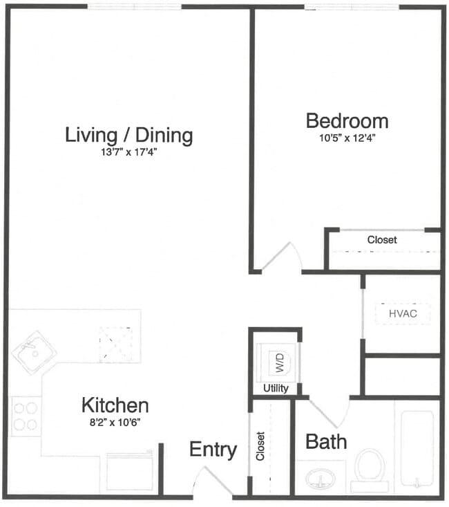 Floorplan - Courtyard at Jefferson