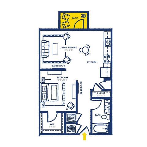 Floorplan - The Burnham Nashville