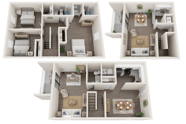 Floorplan - Fields at Peachtree Corners