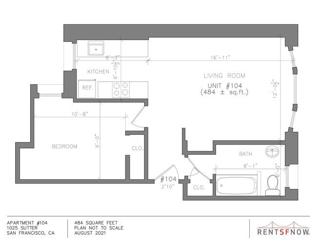 Floorplan - 1025 Sutter