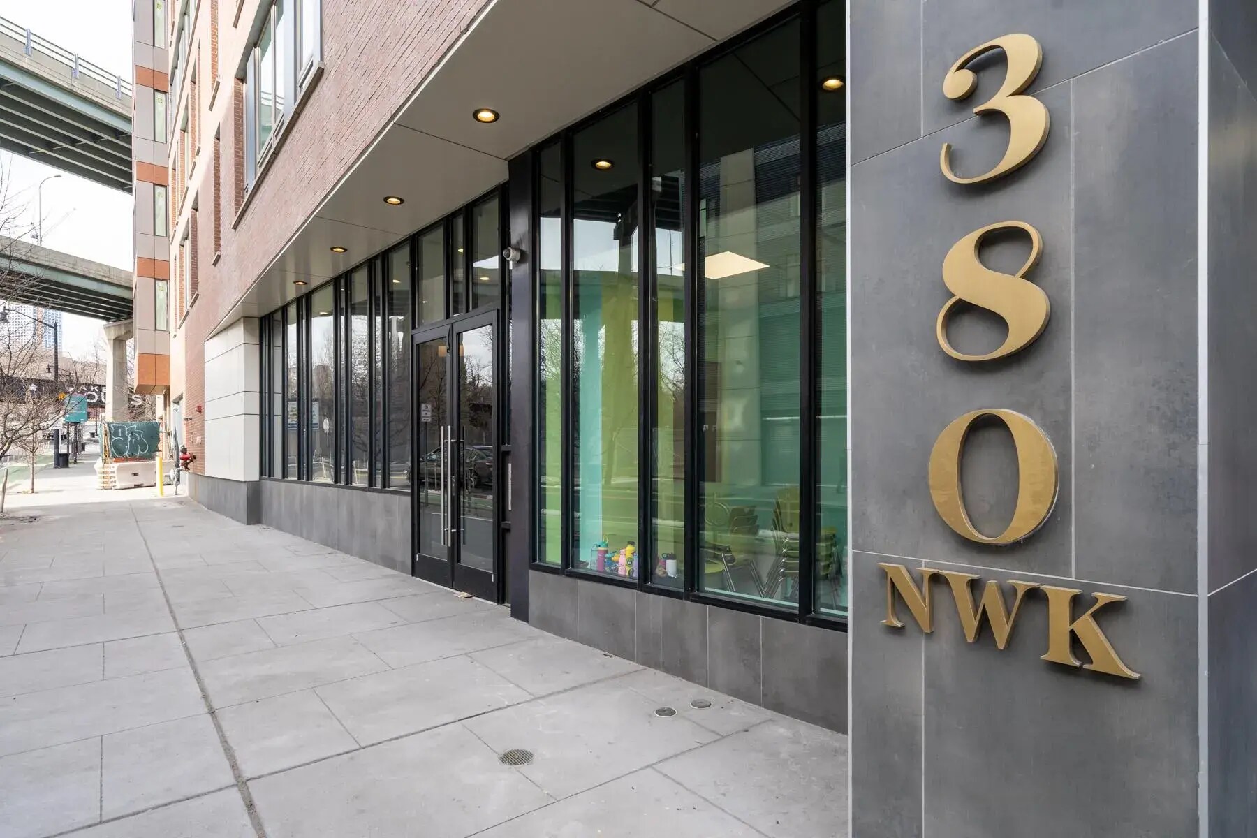 Building Entrance - 380 Newark Ave