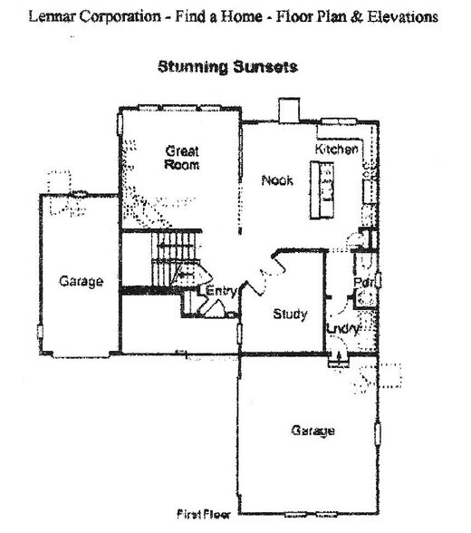 First floor - 7113 Cowgirl Way