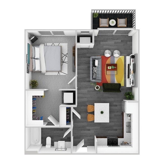Floorplan - Parker Station Flats