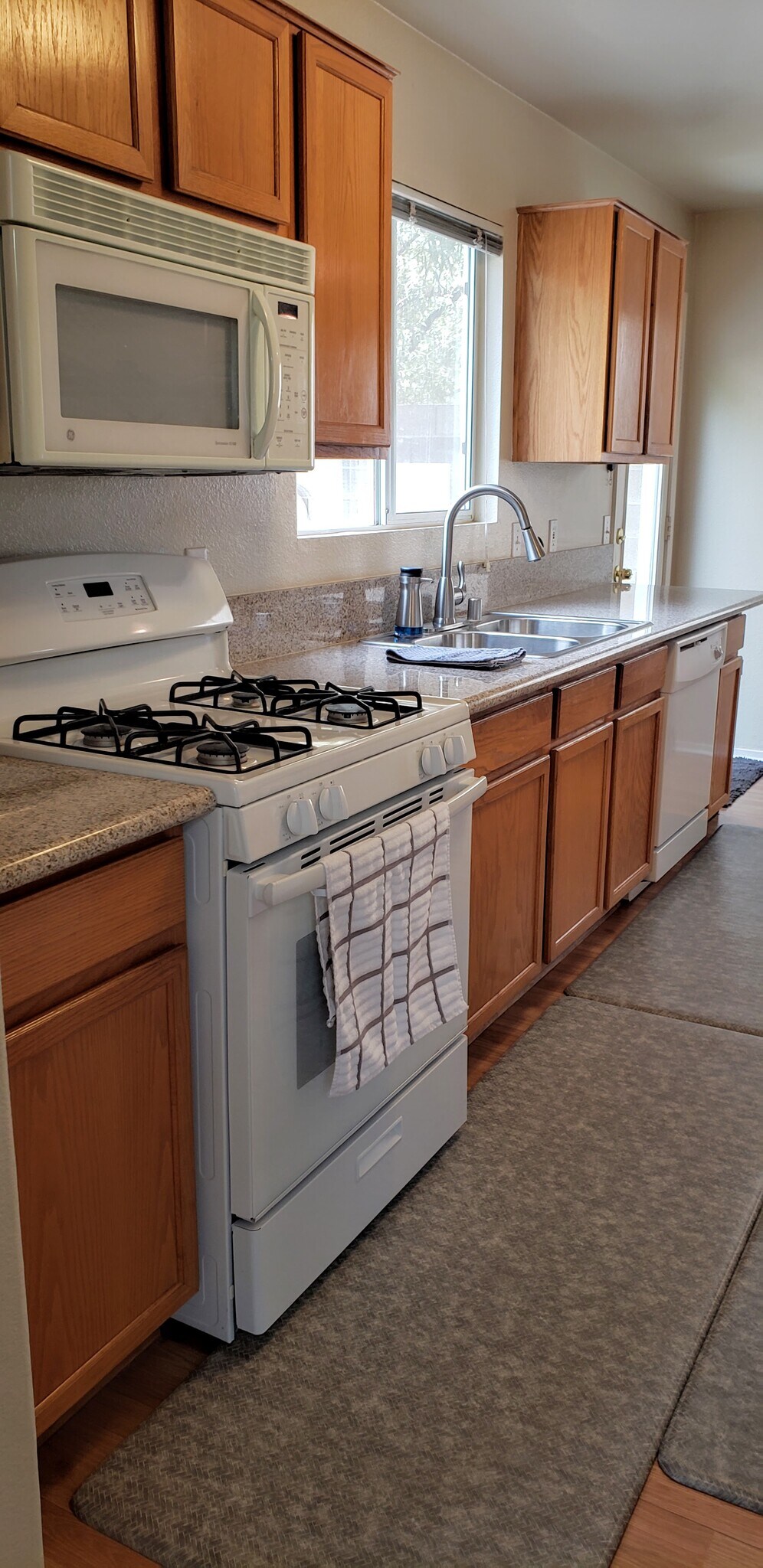 Granite counter tops, new stainless steel sink and faucet - 9402 Santa Fe Rose Street